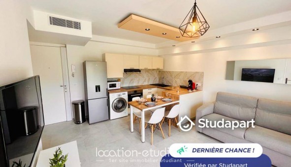 Logement tudiant T2 à Antibes (06160)