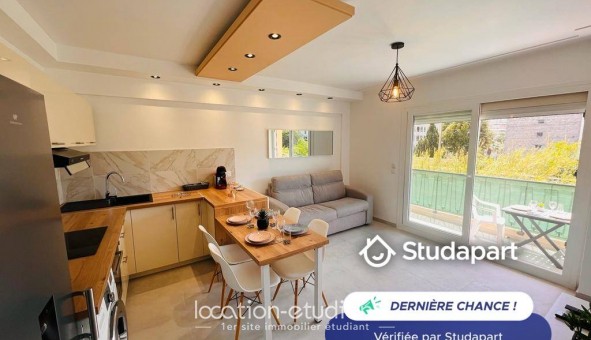Logement tudiant T2 à Antibes (06160)