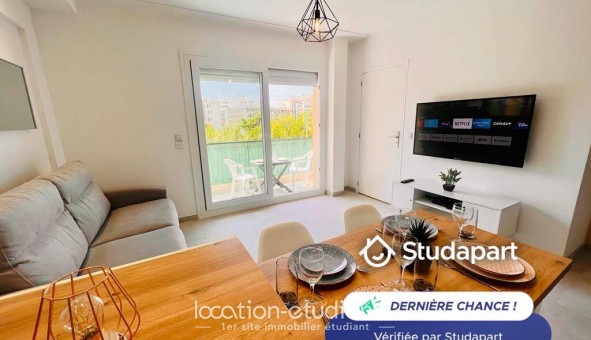 Logement tudiant T2 à Antibes (06160)