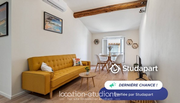 Logement tudiant T2 à Antibes (06160)