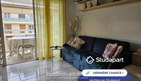 Logement tudiant Location T2 Meublé Antibes (06160)