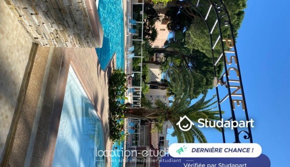 Logement tudiant T2 à Antibes (06160)