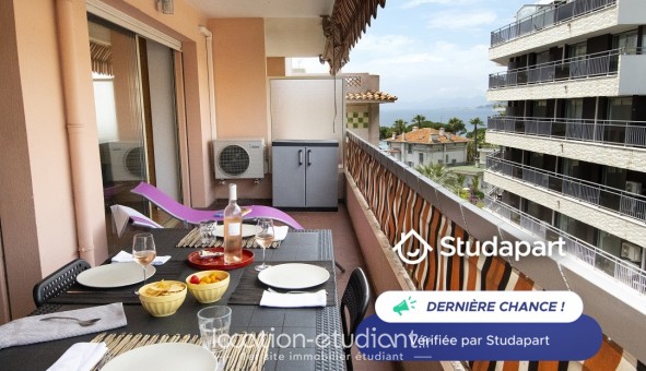 Logement �tudiant T2 &agrave; Antibes (06160)