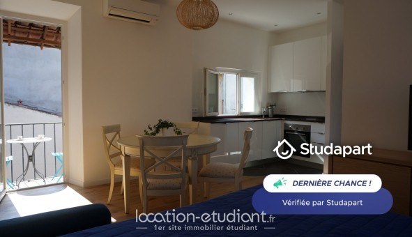 Logement �tudiant T2 &agrave; Antibes (06160)