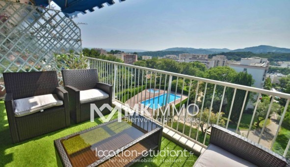 Logement �tudiant T2 &agrave; Antibes (06160)