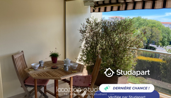 Logement �tudiant T2 &agrave; Antibes (06160)