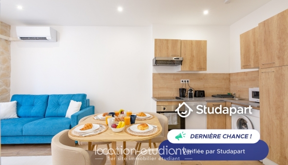 Logement étudiant T2 &agrave; Antibes (06160)