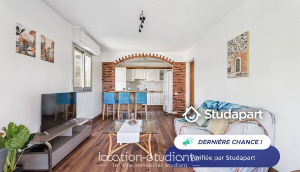 Logement étudiant T2 &agrave; Antibes (06160)