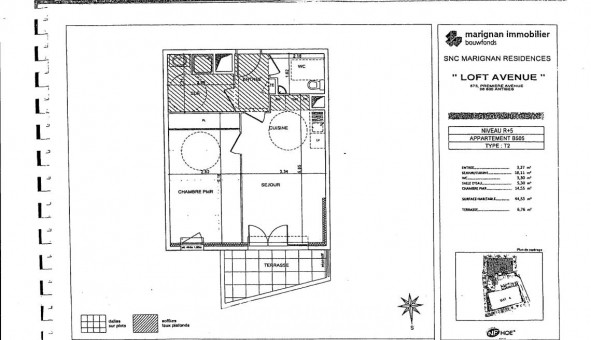 Logement �tudiant T2 &agrave; Antibes (06160)