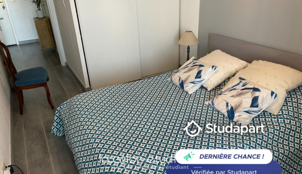 Logement �tudiant T2 &agrave; Antibes (06160)