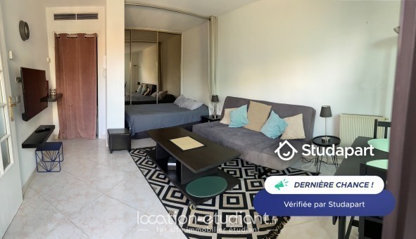 Logement �tudiant T2 &agrave; Antibes (06160)