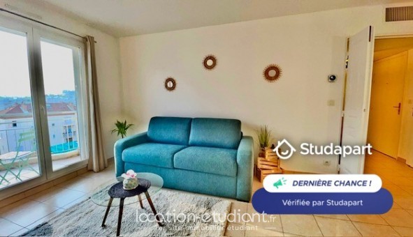 Logement �tudiant T2 &agrave; Antibes (06160)