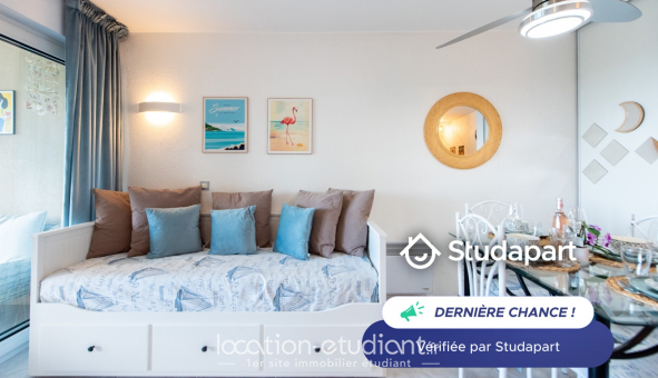 Logement �tudiant T2 &agrave; Antibes (06160)