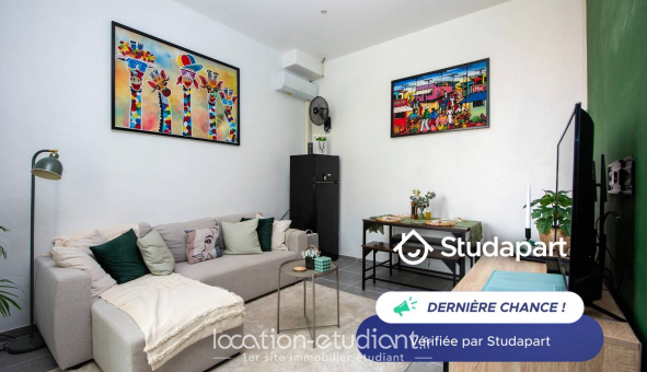 Logement �tudiant T2 &agrave; Antibes (06160)