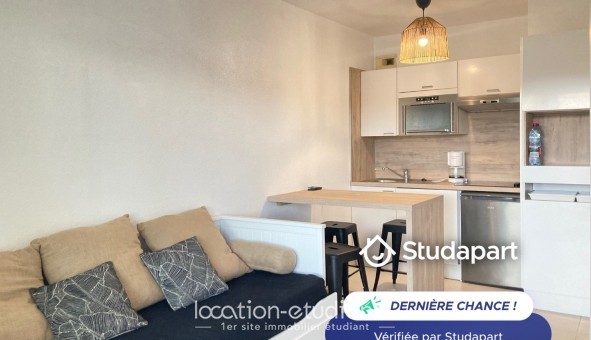 Logement �tudiant T2 &agrave; Antibes (06160)