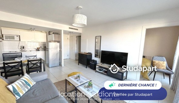 Logement �tudiant T2 &agrave; Antibes (06160)