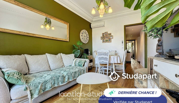 Logement �tudiant T2 &agrave; Antibes (06160)