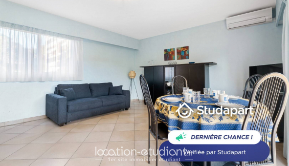 Logement �tudiant T2 &agrave; Antibes (06160)