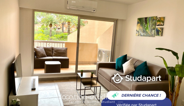 Logement �tudiant Location T2 Meubl&eacute; Antibes (06160)
