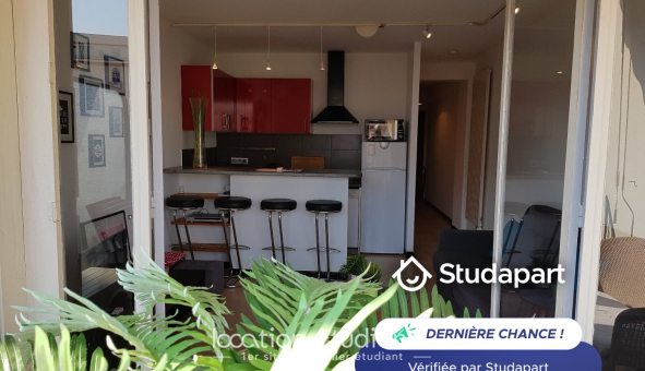 Logement �tudiant T2 &agrave; Antibes (06160)