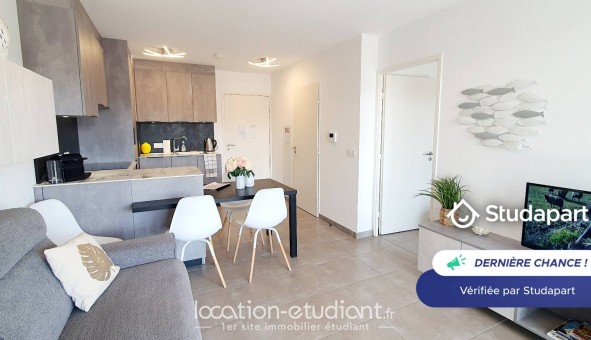 Logement �tudiant T2 &agrave; Antibes (06160)