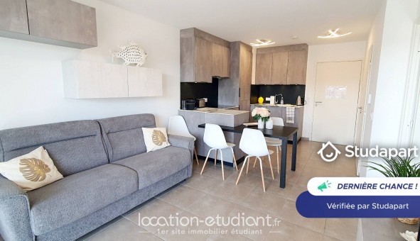 Logement �tudiant T2 &agrave; Antibes (06160)
