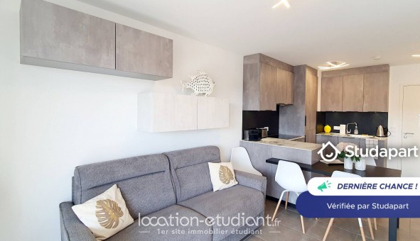 Logement �tudiant T2 &agrave; Antibes (06160)