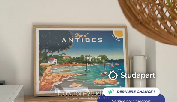 Logement �tudiant T2 &agrave; Antibes (06160)