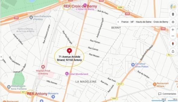 Logement tudiant T2 à Antony (92160)