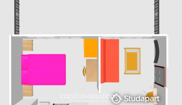 Logement �tudiant T2 &agrave; Antony (92160)