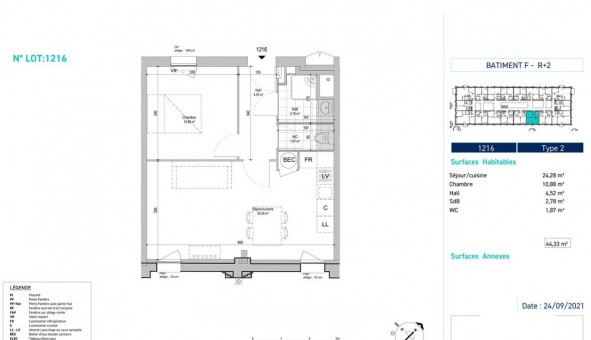 Logement tudiant T2 à Armentires (59280)
