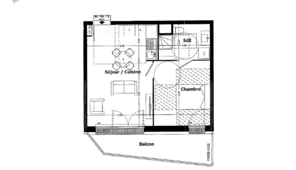 Logement �tudiant T2 &agrave; Aulnay sous Bois (93600)