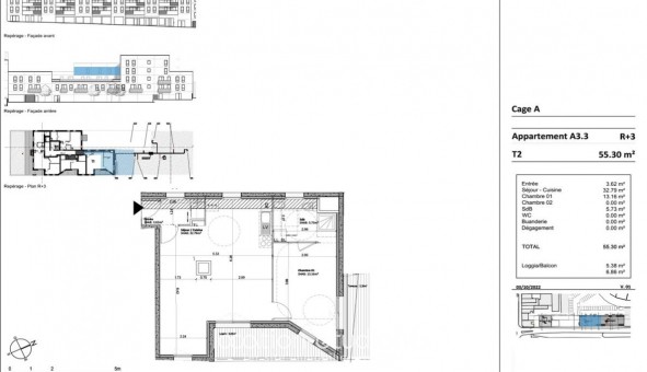 Logement tudiant T2 à Aulnoy lez Valenciennes (59300)