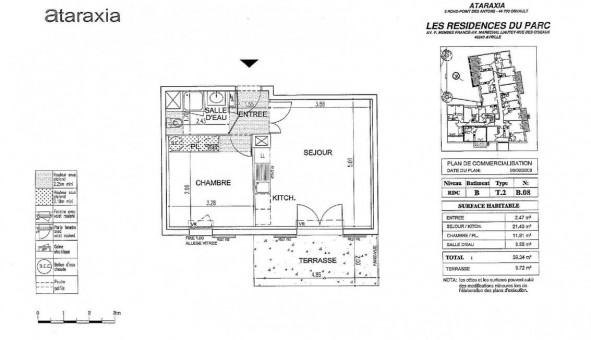 Logement tudiant T2 à Avrill (49240)