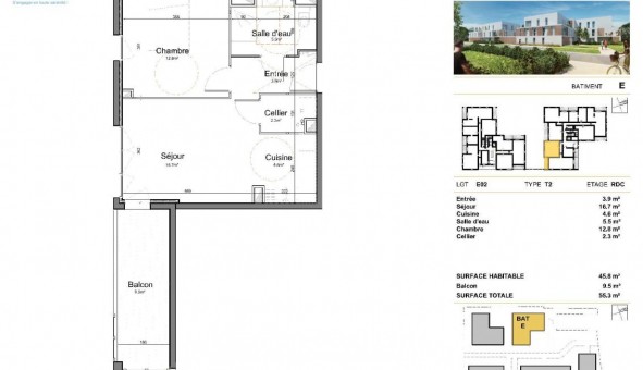Logement �tudiant T2 &agrave; Aytr� (17440)