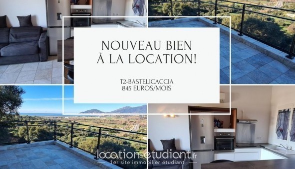 Logement �tudiant Location T2 Meubl&eacute; Bastelicaccia (20129)