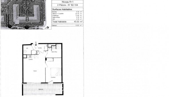 Logement tudiant T2 à Bayonne (64100)