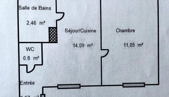 Logement tudiant T2 à Beaune (21200)