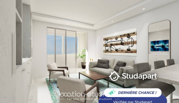 Logement tudiant T2 à Beausoleil (06240)