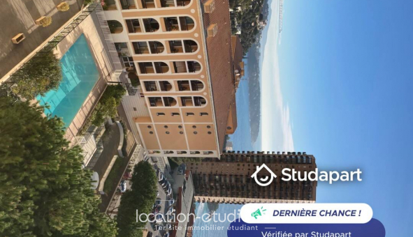Logement tudiant T2 à Beausoleil (06240)