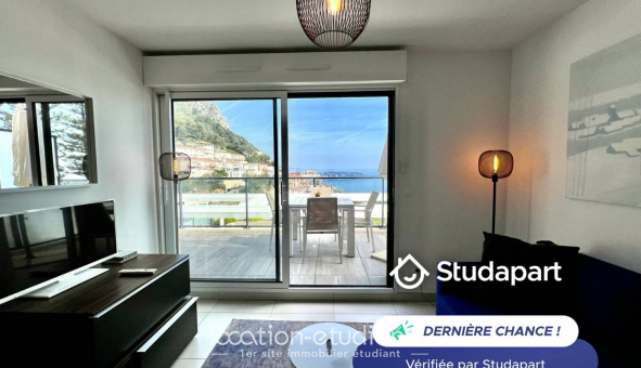 Logement tudiant T2 à Beausoleil (06240)