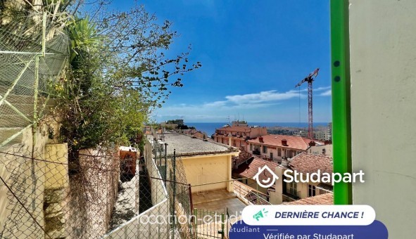Logement tudiant T2 à Beausoleil (06240)
