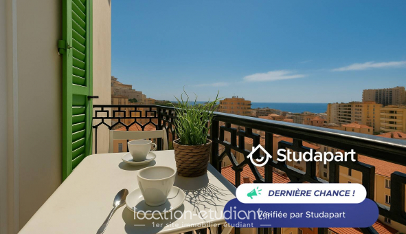 Logement tudiant T2 à Beausoleil (06240)