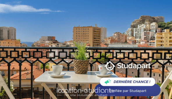 Logement tudiant T2 à Beausoleil (06240)