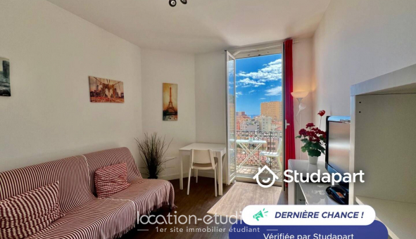 Logement tudiant T2 à Beausoleil (06240)