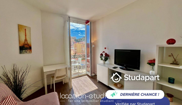 Logement tudiant T2 à Beausoleil (06240)