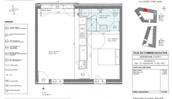 Logement tudiant T2 à Bgles (33130)