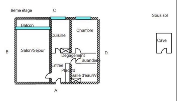 Logement �tudiant T2 &agrave; Bethoncourt (25200)
