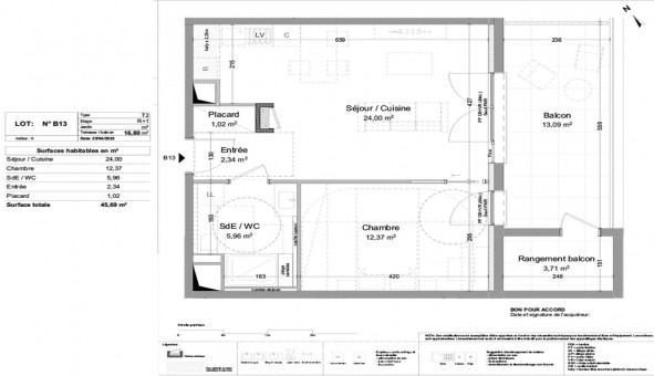Logement �tudiant T2 &agrave; Bezannes (51430)