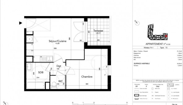 Logement �tudiant T2 &agrave; B�ziers (34500)